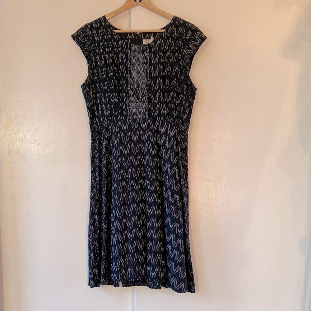 embroidered cotton dress